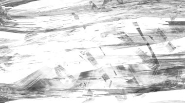 Siyah fırça darbesi ve doku. Grunge soyut elle boyanmış elementler. Altı çizili ve sınır tasarımı.