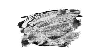 Siyah fırça darbesi ve doku. Grunge soyut elle boyanmış elementler. Altı çizili ve sınır tasarımı.