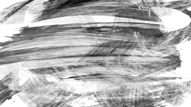 Siyah fırça darbesi ve doku. Grunge soyut elle boyanmış elementler. Altı çizili ve sınır tasarımı.