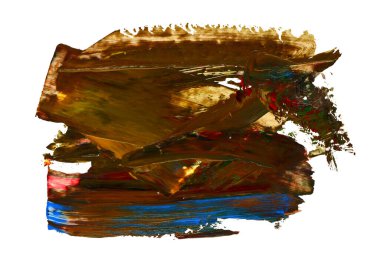 soyut fırça darbeleri, vektör illüstrasyonu