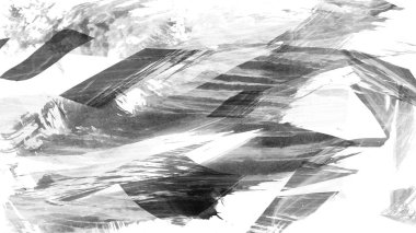 Siyah fırça darbesi ve doku. Grunge soyut elle boyanmış elementler. Altı çizili ve sınır tasarımı.