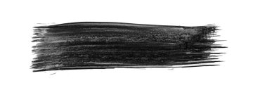 siyah mürekkep fırçası vuruşu. resimleme.