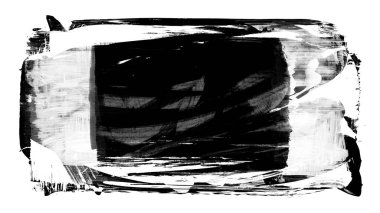 siyah mürekkep fırçası vuruşu. resimleme.