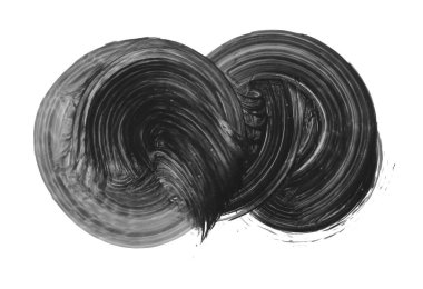 soyut fırça darbeleri, vektör illüstrasyonu