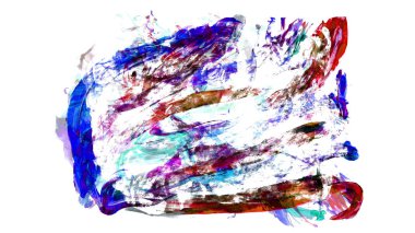 fırça darbesi ve doku. Grunge vektör soyut el boyalı element. Altı çizili ve sınır tasarımı.