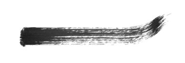 Siyah mürekkep fırçası darbeleri. vektör illüstrasyonu.