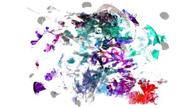 fırça darbesi ve doku. Grunge vektör soyut el boyalı element. Altı çizili ve sınır tasarımı.