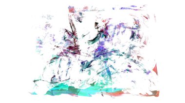 fırça darbesi ve doku. Grunge vektör soyut el boyalı element. Altı çizili ve sınır tasarımı.