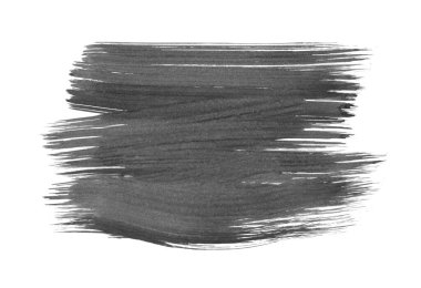 siyah mürekkep fırçası vuruşu. resimleme.