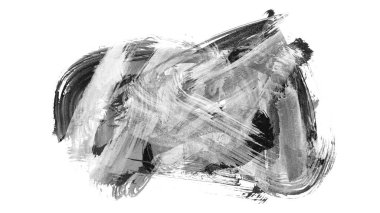 siyah mürekkep fırçası vuruşu. resimleme.