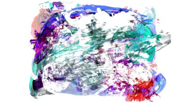 fırça darbesi ve doku. Grunge vektör soyut el boyalı element. Altı çizili ve sınır tasarımı.