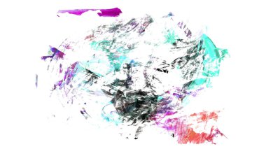 fırça darbesi ve doku. Grunge vektör soyut el boyalı element. Altı çizili ve sınır tasarımı.