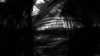 Siyah fırça darbesi ve doku. Grunge vektör soyut el boyalı element. Altı çizili ve sınır tasarımı.