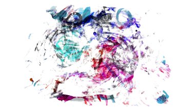 fırça darbesi ve doku. Grunge vektör soyut el boyalı element. Altı çizili ve sınır tasarımı.