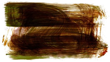 Siyah fırça darbesi ve doku. Grunge vektör soyut el boyalı element. Altı çizili ve sınır tasarımı.