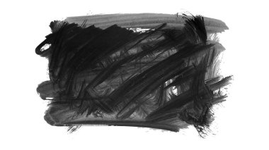 siyah mürekkep fırçası vuruşu. resimleme.