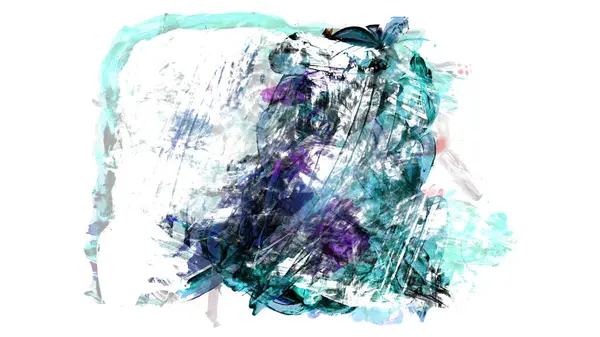 fırça darbesi ve doku. Grunge vektör soyut el boyalı element. Altı çizili ve sınır tasarımı.