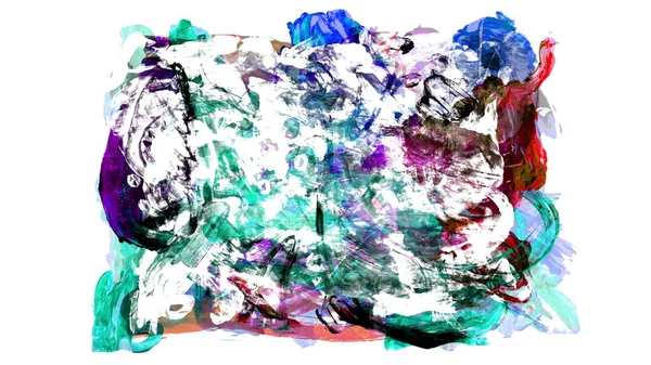 fırça darbesi ve doku. Grunge vektör soyut el boyalı element. Altı çizili ve sınır tasarımı.