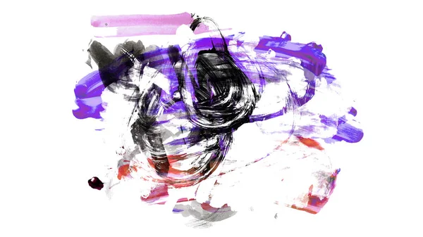 fırça darbesi ve doku. Grunge vektör soyut el boyalı element. Altı çizili ve sınır tasarımı.