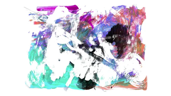 fırça darbesi ve doku. Grunge vektör soyut el boyalı element. Altı çizili ve sınır tasarımı.