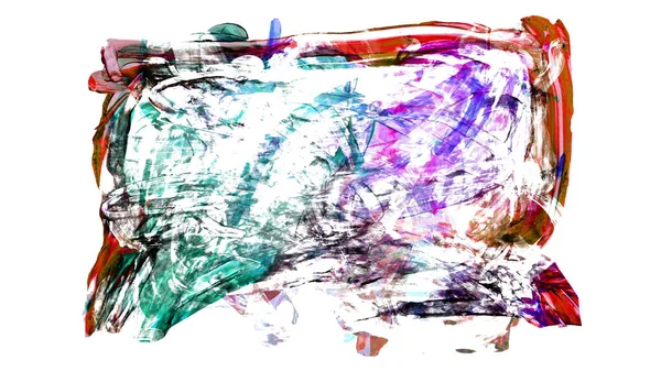 fırça darbesi ve doku. Grunge vektör soyut el boyalı element. Altı çizili ve sınır tasarımı.