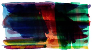 Siyah fırça darbesi ve doku. Grunge vektör soyut el boyalı element. Altı çizili ve sınır tasarımı.