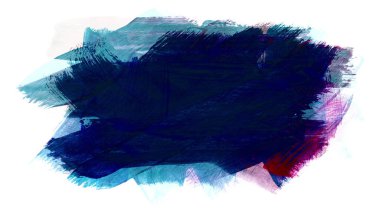 Siyah ve renkli boya karışımı, fırça darbesi ve doku. Grunge soyut elle boyanmış elementler. 