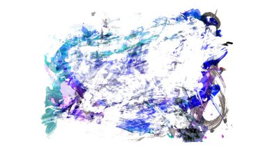 fırça darbesi ve doku. Grunge vektör soyut el boyalı element. Altı çizili ve sınır tasarımı.