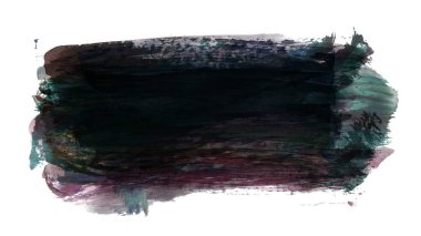 siyah mürekkep fırçası vuruşu. resimleme. 