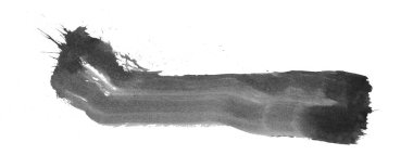 siyah mürekkep fırçası vuruşu. resimleme.