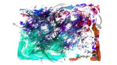 fırça darbesi ve doku. Grunge vektör soyut el boyalı element. Altı çizili ve sınır tasarımı.