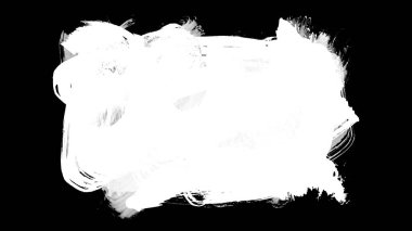 Siyah fırça darbesi ve doku. Grunge soyut elle boyanmış elementler. Altı çizili ve sınır tasarımı.