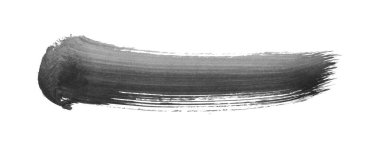 siyah mürekkep fırçası vuruşu. resimleme.