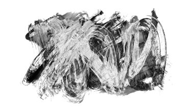 siyah mürekkep fırçası vuruşu. resimleme.  