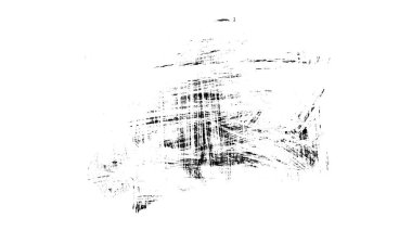 Siyah fırça darbesi ve doku. Grunge vektör soyut el boyalı element. Altı çizili ve sınır tasarımı.