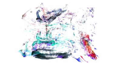 fırça darbesi ve doku. Grunge vektör soyut el boyalı element. Altı çizili ve sınır tasarımı.