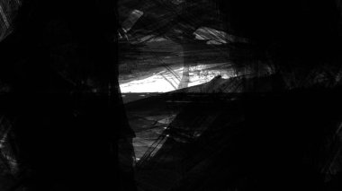 Siyah fırça darbesi ve doku. Grunge vektör soyut el boyalı element. Altı çizili ve sınır tasarımı.