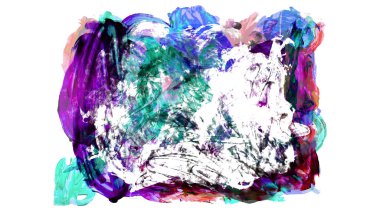 fırça darbesi ve doku. Grunge vektör soyut el boyalı element. Altı çizili ve sınır tasarımı.