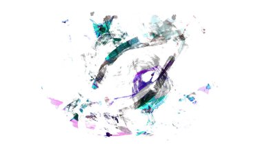 fırça darbesi ve doku. Grunge vektör soyut el boyalı element. Altı çizili ve sınır tasarımı.