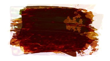 Siyah ve renkli boya karışımı, fırça darbesi ve doku. Grunge soyut elle boyanmış elementler. 