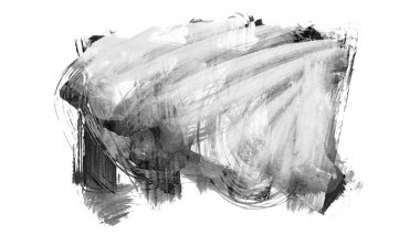 siyah mürekkep fırçası vuruşu. resimleme.