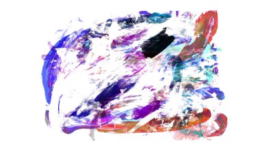 fırça darbesi ve doku. Grunge vektör soyut el boyalı element. Altı çizili ve sınır tasarımı.