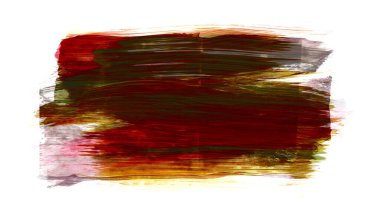 Siyah ve renkli boya karışımı, fırça darbesi ve doku. Grunge soyut elle boyanmış elementler. 