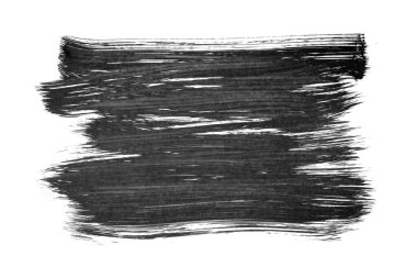 siyah mürekkep fırçası vuruşu. resimleme.