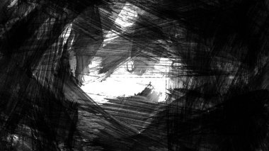 Siyah fırça darbesi ve doku. Grunge vektör soyut el boyalı element. Altı çizili ve sınır tasarımı.