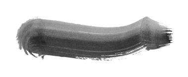 siyah mürekkep fırçası vuruşu. resimleme.