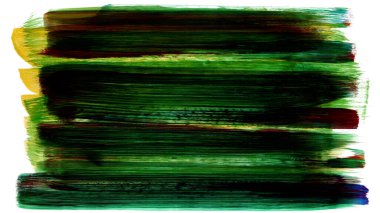 Siyah ve renkli boya karışımı, fırça darbesi ve doku. Grunge soyut elle boyanmış elementler. 