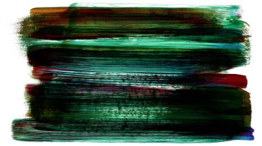 Siyah ve renkli boya karışımı, fırça darbesi ve doku. Grunge soyut elle boyanmış elementler. 