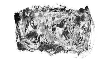 siyah mürekkep fırçası vuruşu. resimleme.