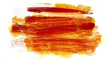 Siyah ve renkli boya karışımı, fırça darbesi ve doku. Grunge soyut elle boyanmış elementler. 